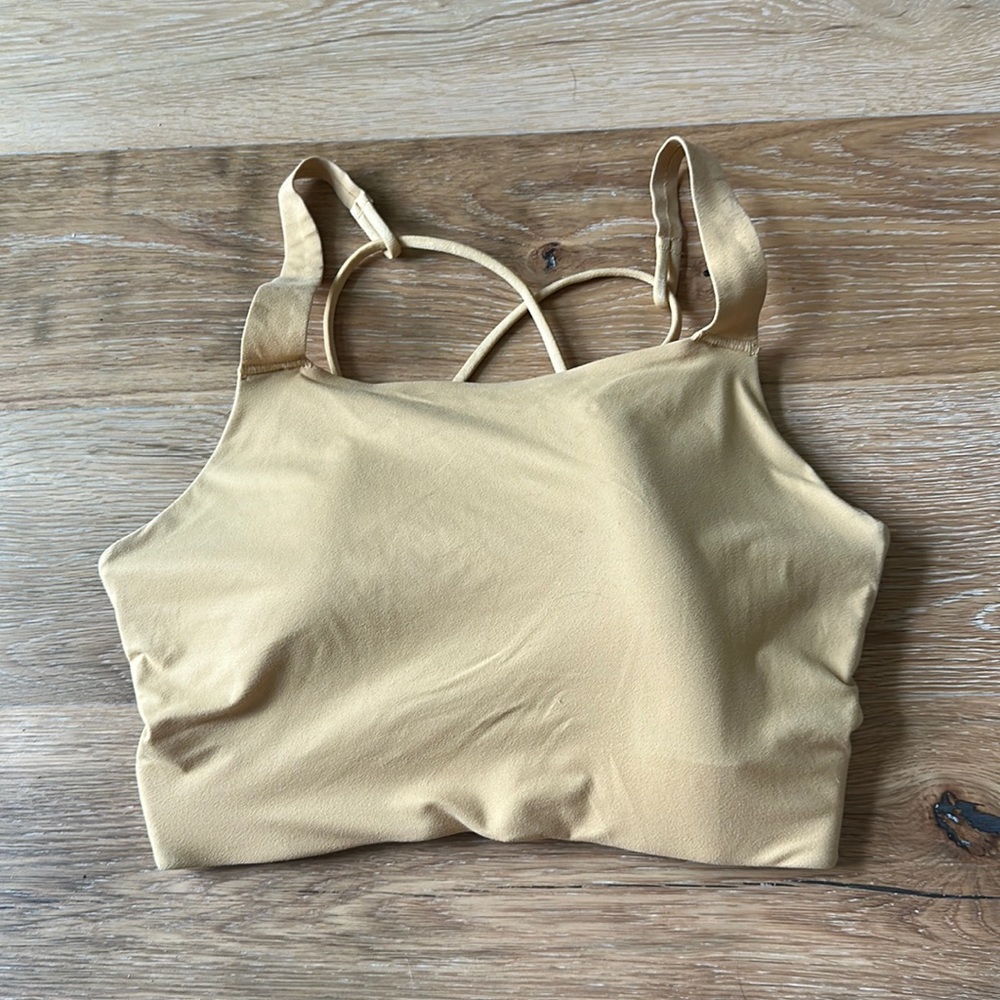 Nike bra yellow women’s size small